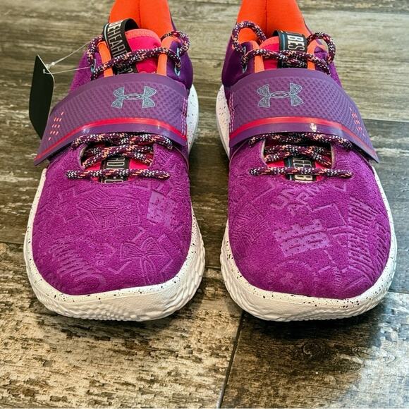 Under Armour Flow FUTR X 'Black History Month' Shoes Sneakers 3025344-500 NEW - Picture 2 of 9